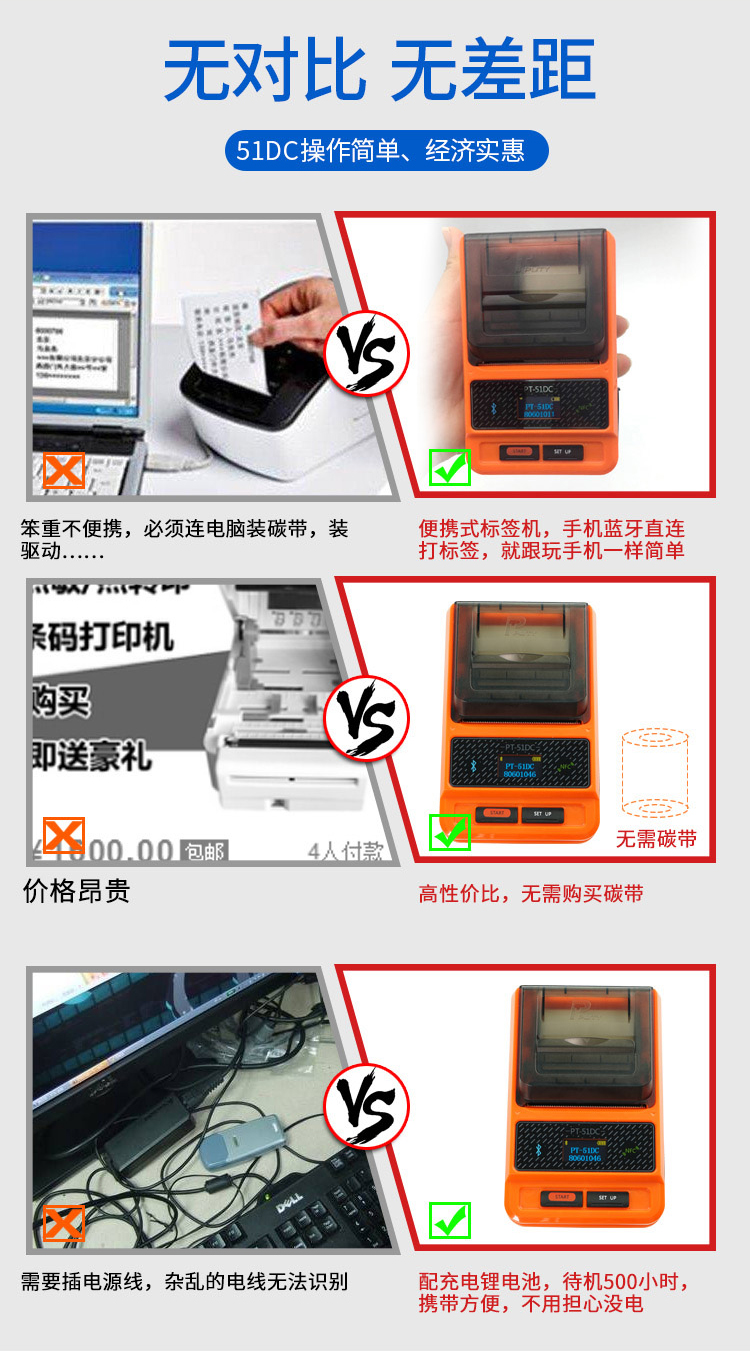 PT-51DC標(biāo)簽打印機(jī)